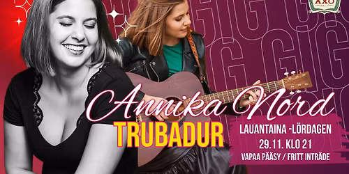 TRUBADUR ANNIKA NORD
