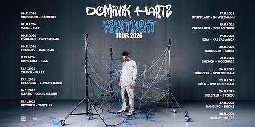 Dominik Hartz \/\/\/ verstr!ckt Tour 2026 \/\/\/ Bielefeld