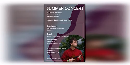 St Gregory\u2019s Orchestra - Summer Concert