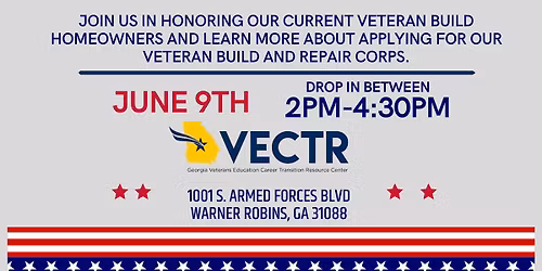 Information Session for Veterans -Homeownership and Repair Corps Opportunites