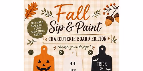 Fall Charcuterie Board Paint Party