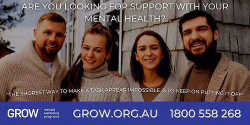 Berwick Support Group - GROW Mental Wellbeing Program