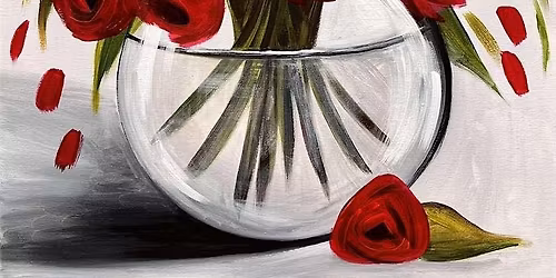 Give Her Roses Sip & Paint