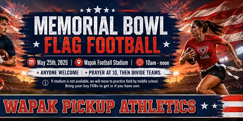 Memorial Bowl - Flag Football