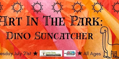 Art In The Park: Dino Suncatcher