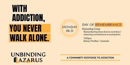 Day of Remembrance: A Community Response to Addiction