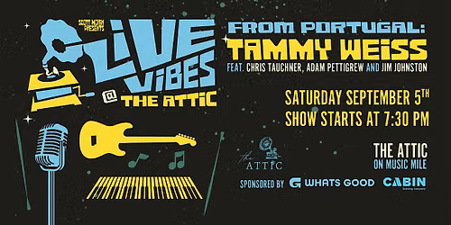 FROM PORTUGAL, ALBERTA BORN VOCALIST AND COMPOSER, TAMMY WEIS