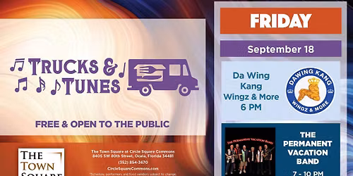 Trucks & Tunes with Da Wing Kang Wingz & The Permanent Vacation Band