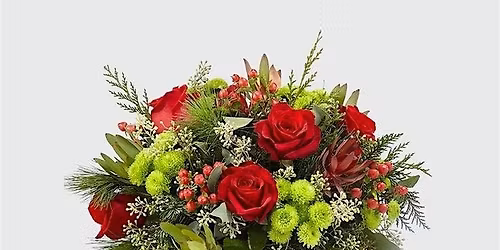 Sips and Stems-Christmas Centerpiece