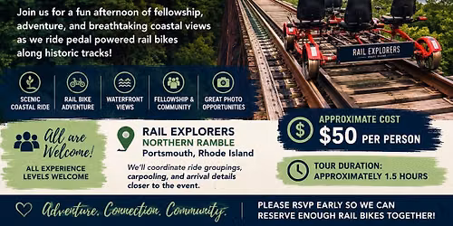 Rail Explorers Rhode Island \ud83d\udeb2  