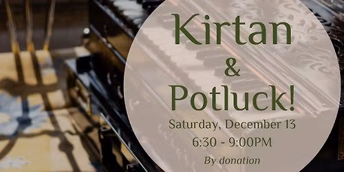 Kirtan and Potluck