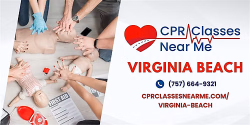 AHA BLS CPR & FIRST AID Class Virginia-CPR Classes Near Me Virginia Beach