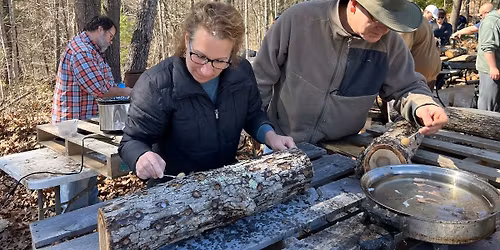 Culinary Mushroom Log Workshop 5\/3 at the Hurt LEAP Community Garden 