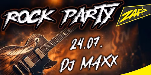 ROCK-PARTY mit DJ MAXX