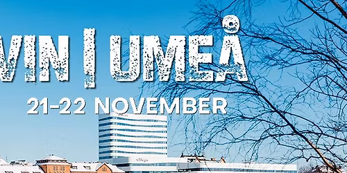 Vin I Ume\u00e5 - Vinm\u00e4ssa 21-22 nov