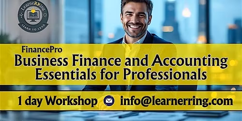 Business Finance Basics 1 Day Workshop |Carmel, IN