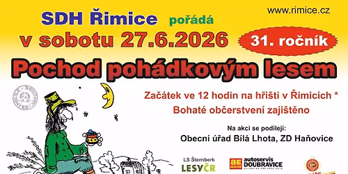 POCHOD POH\u00c1DKOV\u00ddM LESEM 2026
