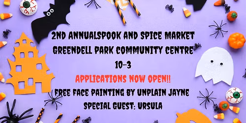 2nd Annual Spook and Spice Market!