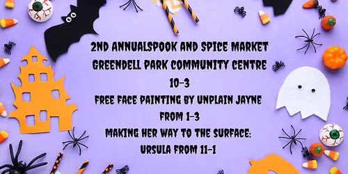 2nd Annual Spook and Spice Market!