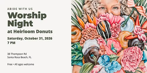 Worship Night at Heirloom Donuts