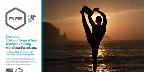 Anahata: 50-Hour Yoga Wheel Teacher Training with Gopal Palanisamy