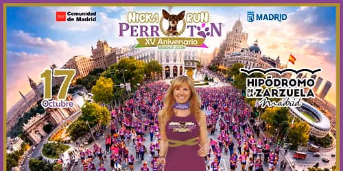 Perrot\u00f3n Madrid 2026 Nicka Run XV Aniversario - Hip\u00f3dromo de la Zarzuela de Madrid