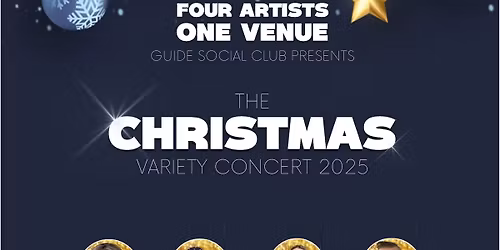 Blackburn Christmas Variety Show, Guide Social Club, Blackburn Sat 13th December