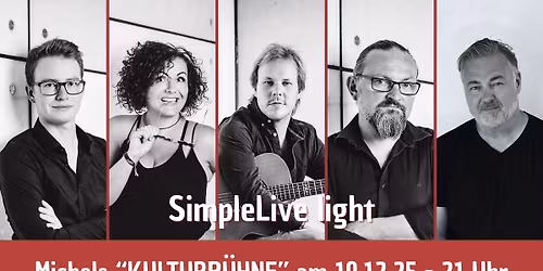 SimpleLive light@Michels Brauerei - KULTURB\u00dcHNE