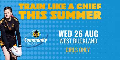 West Buckland School - Girls Only - Train Like a Chief