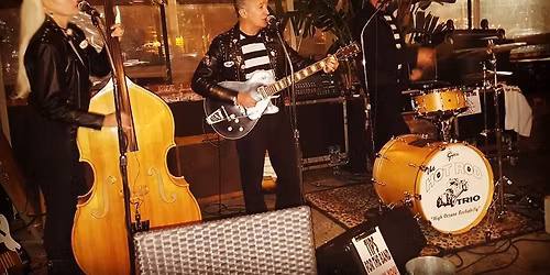 Buddy Lee Trio (members of Hot Rod Trio, with steel guitar) at Packing House