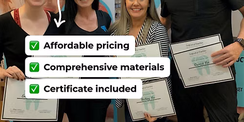 Teeth Whitening Certification Course in Mesa, AZ | Hands-On Training + Kit