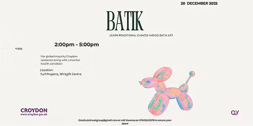 Introduction to Chinese Batik: Hands On Textile Workshop