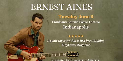 Ernest Aines: Shifting Scenes, Indianapolis 