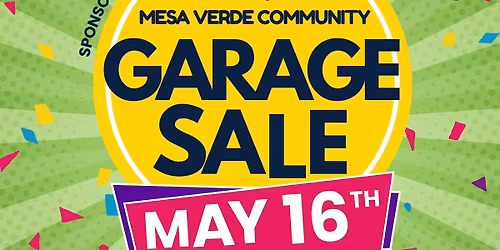 Mesa Verde Community Garage Sale