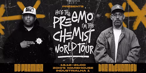 DJ Premier x The Alchemist @ Zoki's Warehouse 13\/12\/2025