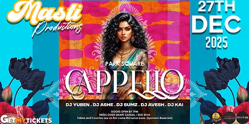 Masti's Bhangra at Cappello Umhlanga