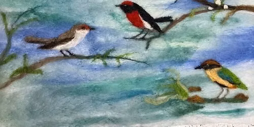 Needle Felting Demonstration - Mary Maguire