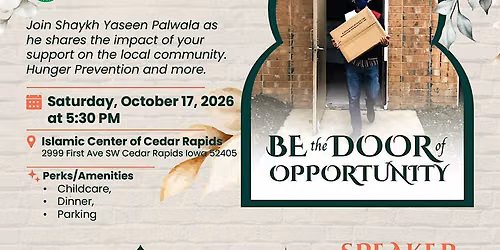 ICNA Relief's Cedar Rapids Annual Banquet