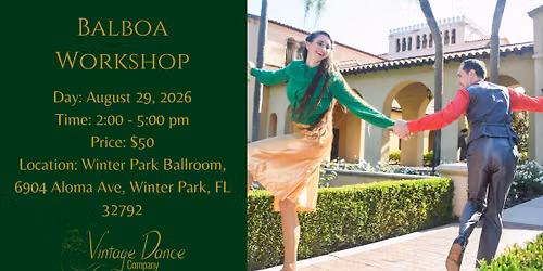 Balboa Workshop
