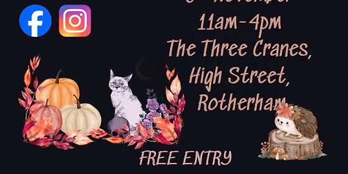 The Rook's Den- 7th November — The Three Cranes - Rotherham