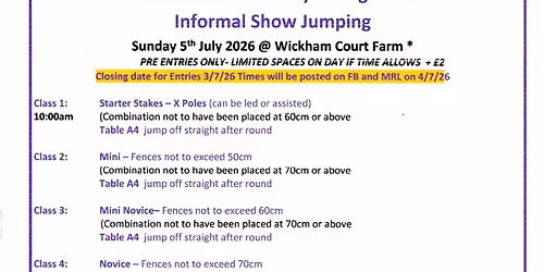 Showjumping