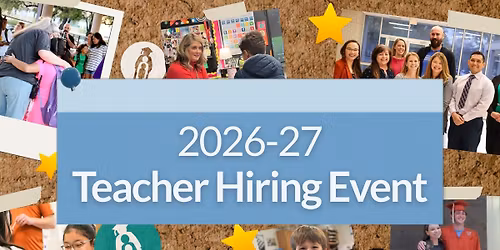 2026-27 Teacher Hiring Event
