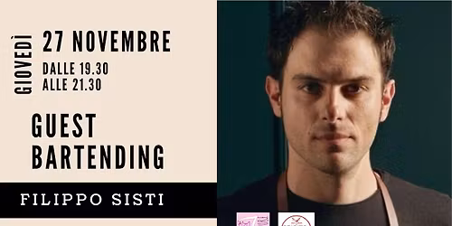guest Bartending Filippo Sisti at Aperture