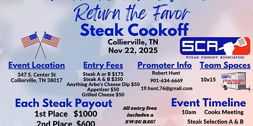 Warriors & Wisdom 3: Return the Favor Steak Cookoff