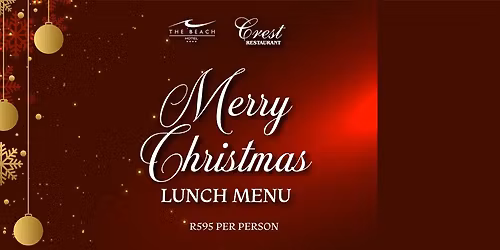 Christmas Day Lunch (FULLY - BOOKED)