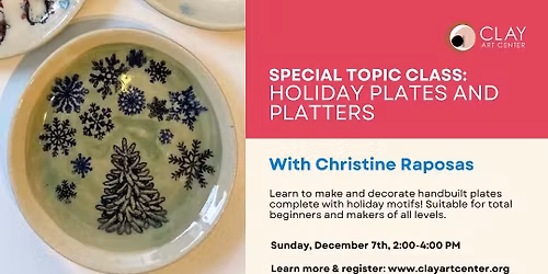 Holiday Plates & Platters