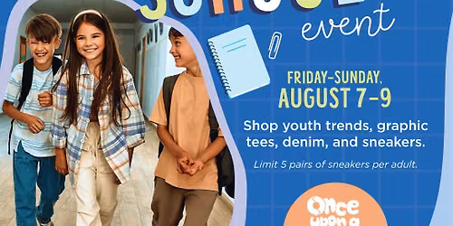 Back to School Event