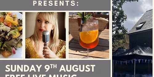 Free Live Music With Hayley in Our Back Garden