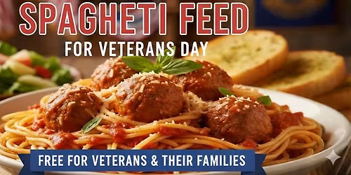 Veterans Day Spaghetti Feed