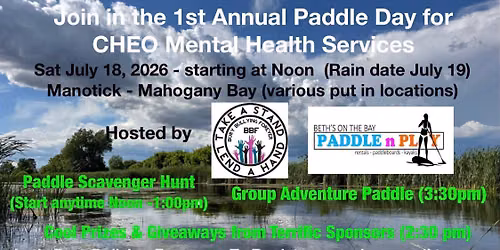 SCAVENGER HUNT PADDLE IN MAHOGANY BAY, MANOTICK!